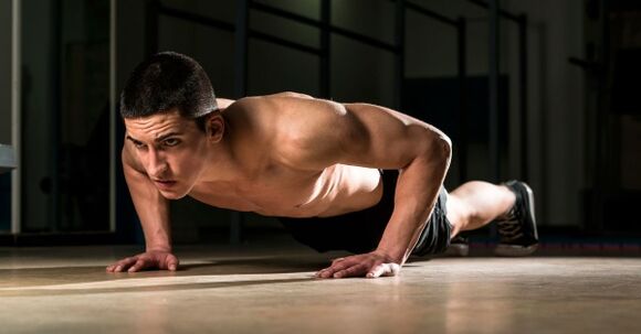 Paul Push -ups - Übungen, die für die Osteochondose der Brustregion notwendig sind